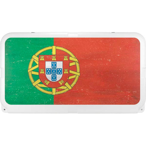 Portugal Flag Distressed YETI Tundra 65 Hard Cooler Skin