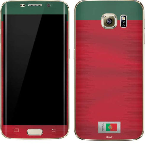 Portugal Soccer Flag Galaxy S7 Edge Skin