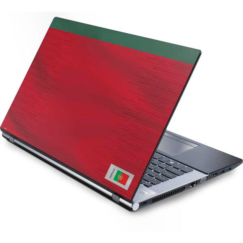 Portugal Soccer Flag Generic Laptop Skin