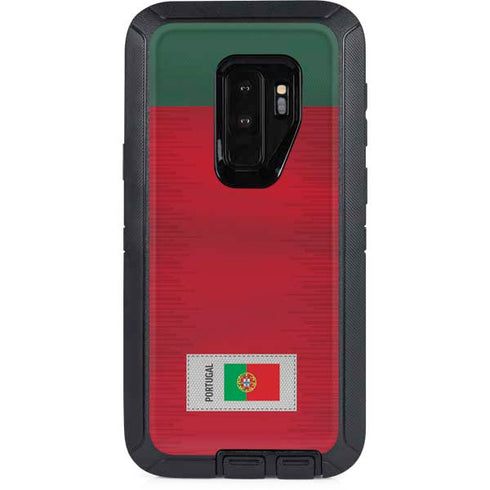 Portugal Soccer Flag Otterbox Defender Galaxy Skin