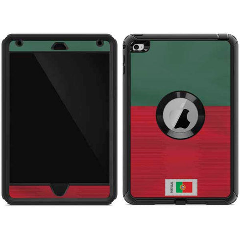 Portugal Soccer Flag Otterbox Defender iPad Skin