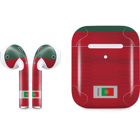 Portugal Soccer Flag Apple AirPods 2 Skin