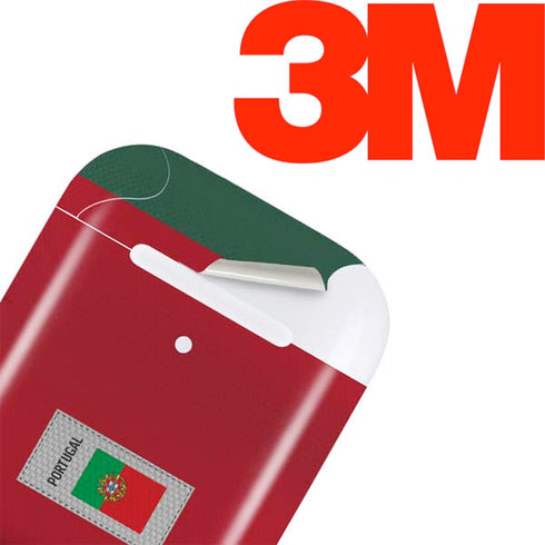 Portugal Soccer Flag Apple AirPods Skin