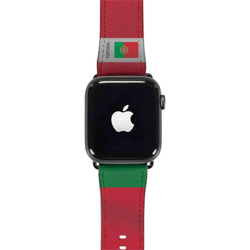 Portugal Soccer Flag Apple Watch Band 42-44mm