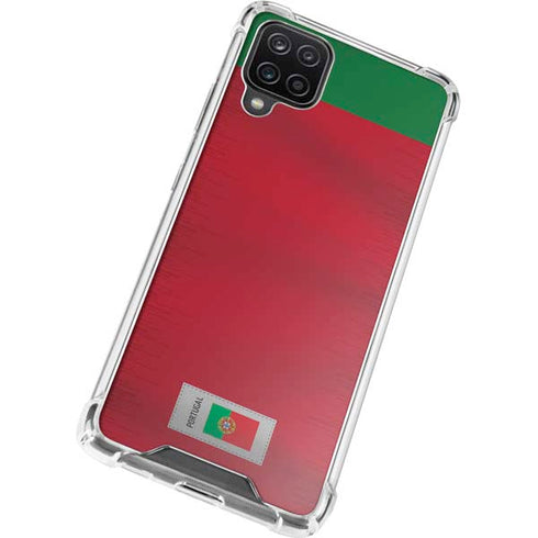 Portugal Soccer Flag Galaxy A12 Clear Case