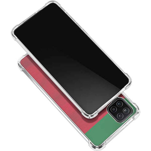 Portugal Soccer Flag Galaxy A12 Clear Case
