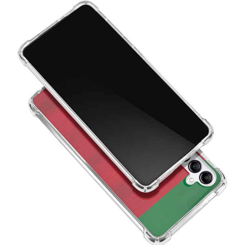 Portugal Soccer Flag Galaxy A15 5G Clear Case