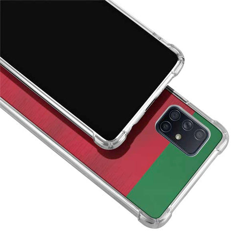 Portugal Soccer Flag Galaxy A51 5G Clear Case