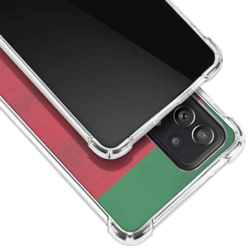 Portugal Soccer Flag Galaxy A52 5G Clear Case