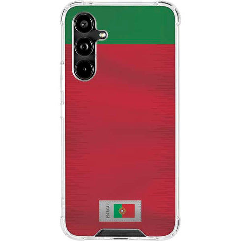 Portugal Soccer Flag Galaxy A54 5G Clear Case