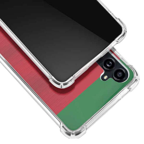 Portugal Soccer Flag Galaxy A54 5G Clear Case