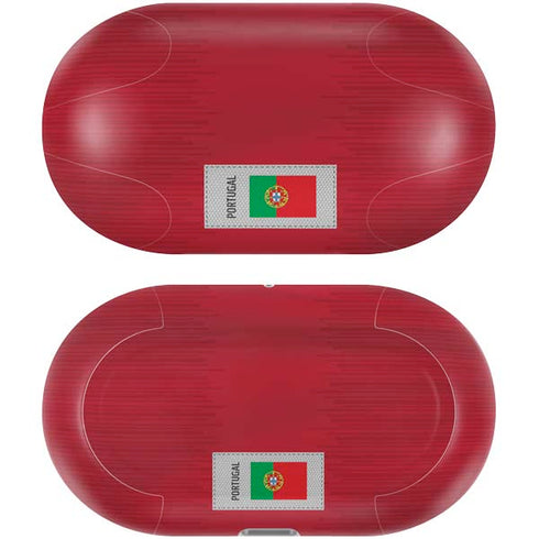 Portugal Soccer Flag Galaxy Buds Plus Skin