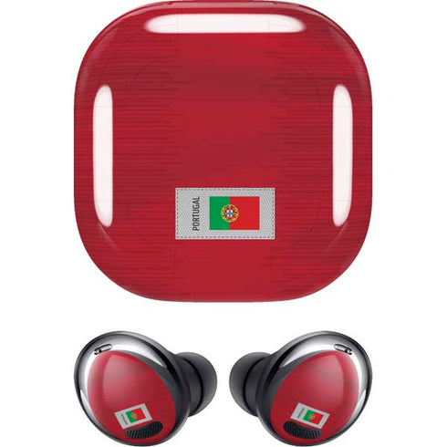 Portugal Soccer Flag Galaxy Buds Pro Skin