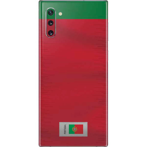 Portugal Soccer Flag Galaxy Note 10 Skin