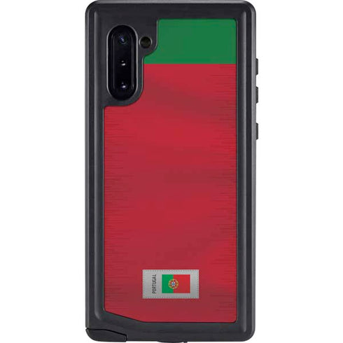 Portugal Soccer Flag Galaxy Note 10 Waterproof Case