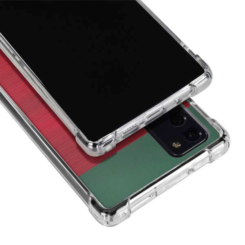 Portugal Soccer Flag Galaxy Note20 5G Clear Case