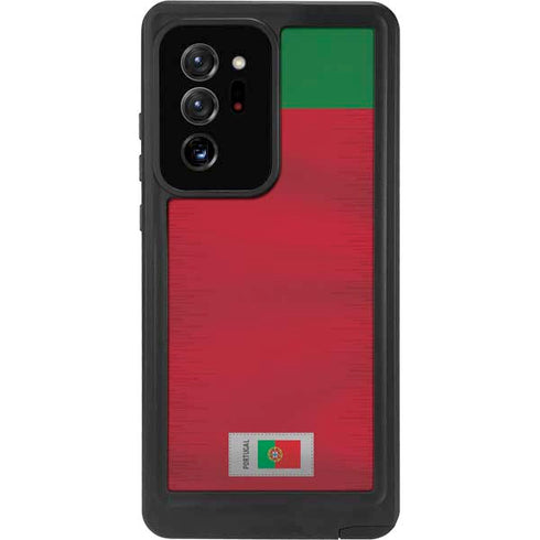 Portugal Soccer Flag Galaxy Note20 Ultra 5G Waterproof Case