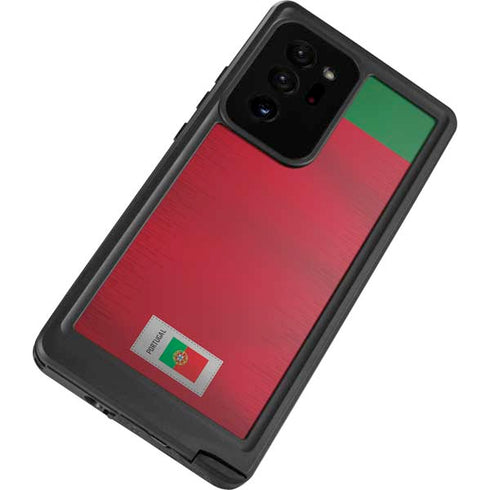Portugal Soccer Flag Galaxy Note20 Ultra 5G Waterproof Case