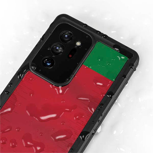Portugal Soccer Flag Galaxy Note20 Ultra 5G Waterproof Case