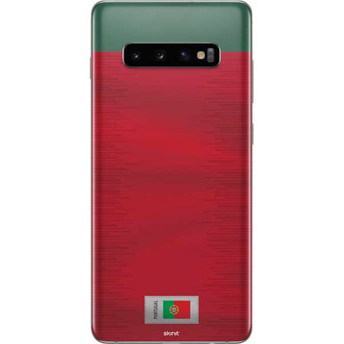 Portugal Soccer Flag Galaxy S10 Plus Skin