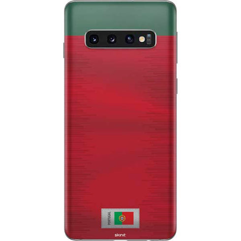 Portugal Soccer Flag Galaxy S10 Skin