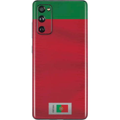 Portugal Soccer Flag Galaxy S20 Fan Edition Skin