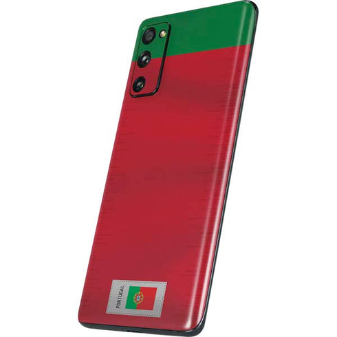 Portugal Soccer Flag Galaxy S20 Fan Edition Skin