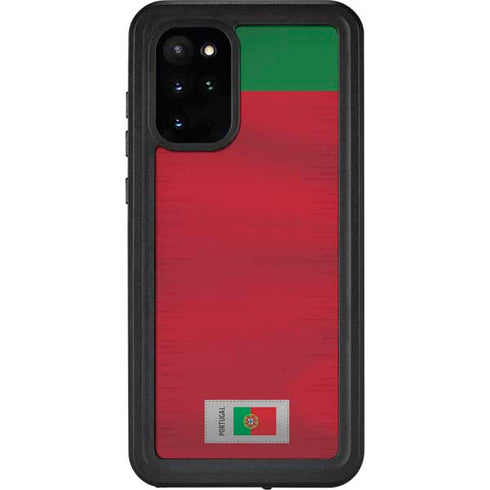 Portugal Soccer Flag Galaxy S20 Plus Waterproof Case