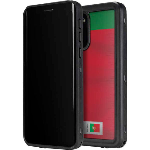Portugal Soccer Flag Galaxy S20 Plus Waterproof Case