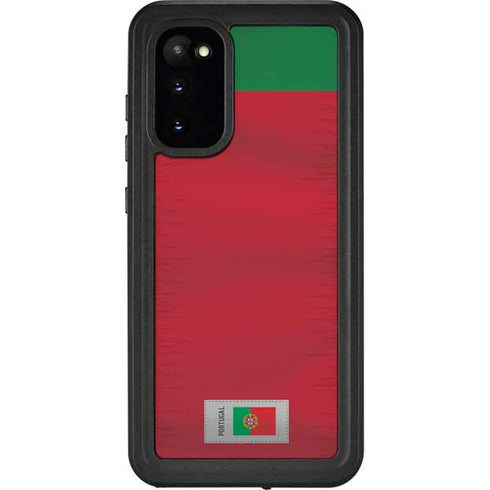 Portugal Soccer Flag Galaxy S20 Waterproof Case