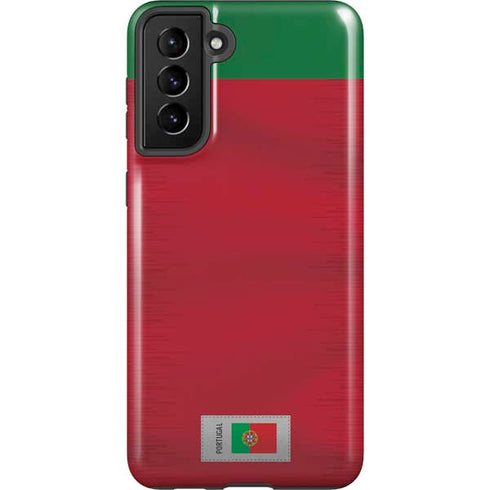 Portugal Soccer Flag Galaxy S21 Plus 5G Pro Case