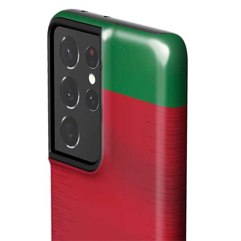 Portugal Soccer Flag Galaxy S21 Ultra 5G Pro Case
