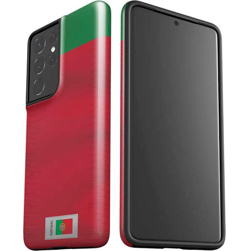 Portugal Soccer Flag Galaxy S21 Ultra 5G Pro Case