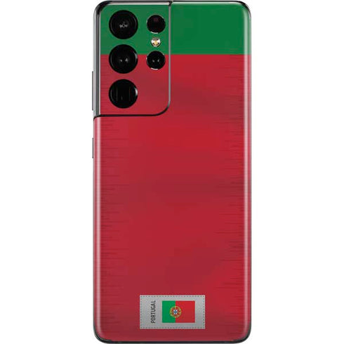 Portugal Soccer Flag Galaxy S21 Ultra 5G Skin