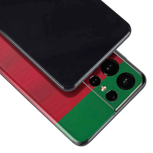 Portugal Soccer Flag Galaxy S21 Ultra 5G Skin