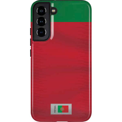 Portugal Soccer Flag Galaxy S22 Plus Pro Case
