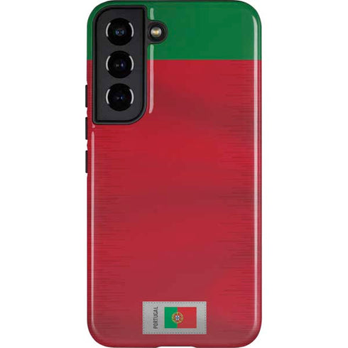 Portugal Soccer Flag Galaxy S22 Pro Case