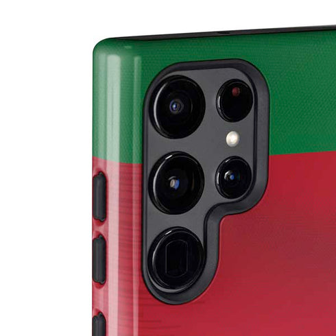 Portugal Soccer Flag Galaxy S22 Ultra Pro Case