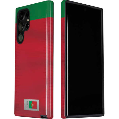 Portugal Soccer Flag Galaxy S22 Ultra Pro Case
