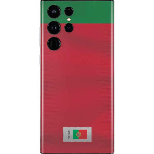 Portugal Soccer Flag Galaxy S22 Ultra Skin