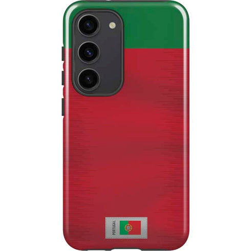 Portugal Soccer Flag Galaxy S23 Pro Case