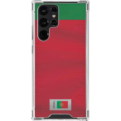 Portugal Soccer Flag Galaxy S24 Ultra Clear Case