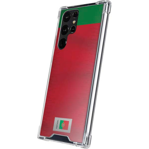 Portugal Soccer Flag Galaxy S24 Ultra Clear Case