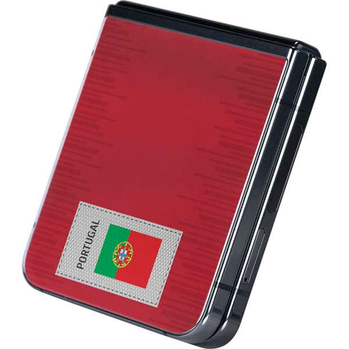 Portugal Soccer Flag Galaxy Z Flip5 5G Skin