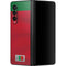 Portugal Soccer Flag Galaxy Z Fold3 5G Skin