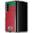 Portugal Soccer Flag Galaxy Z Fold4 5G Clear Case