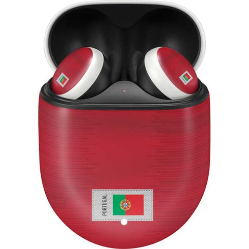 Portugal Soccer Flag Google Pixel Buds Skin