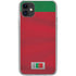 Portugal Soccer Flag iPhone 11 Clear Case