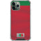 Portugal Soccer Flag iPhone 11 Pro Max Clear Case
