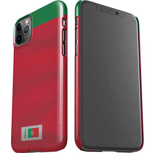 Portugal Soccer Flag iPhone 11 Pro Max Lite Case